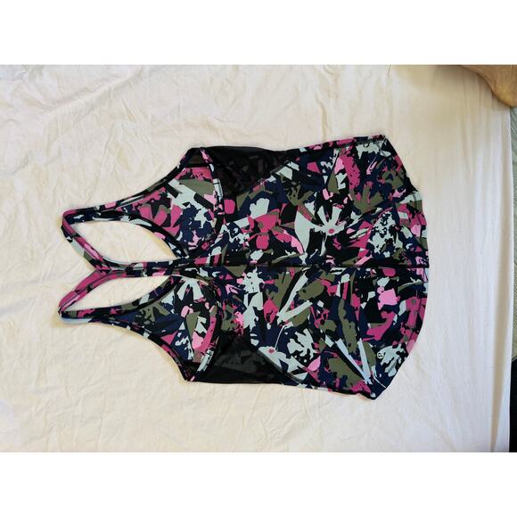 Lululemon Fast Lane Singlet in Pop Cut Boom Juice Multi Size 6 - Picture 3 of 4